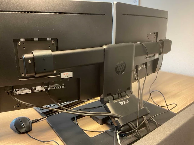 Hp elitedisplay e242 monitor (2x) - afbeelding 6 van  6