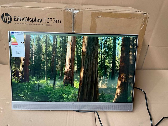 Hp elitedisplay e273m monitor - afbeelding 2 van  7