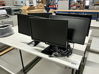 Hp elitedisplay / zdisplay 24 inch monitor (5x) - afbeelding 1 van  4
