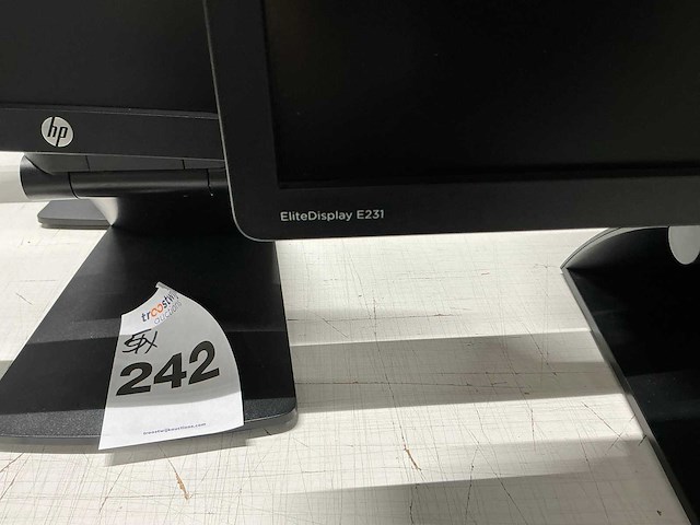 Hp elitedisplay / zdisplay 24 inch monitor (5x) - afbeelding 2 van  4