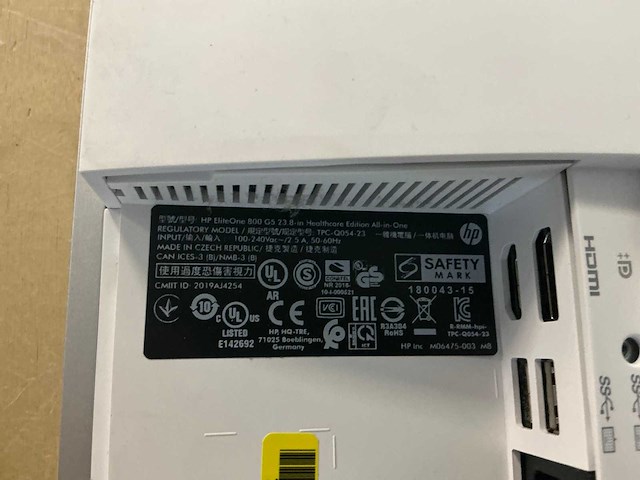 Hp eliteone 800 g5 i5-9500 all in one pc - afbeelding 5 van  5