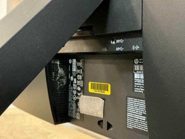 Hp eliteone 800 g5 i5-9600 monitor - afbeelding 3 van  3