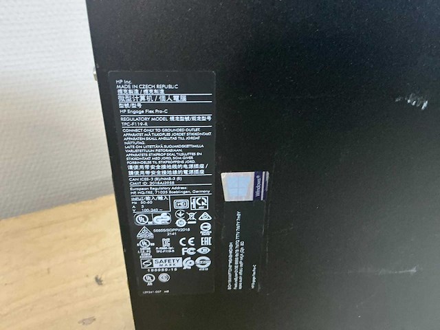 Hp engage flex pro-c desktop - afbeelding 4 van  4