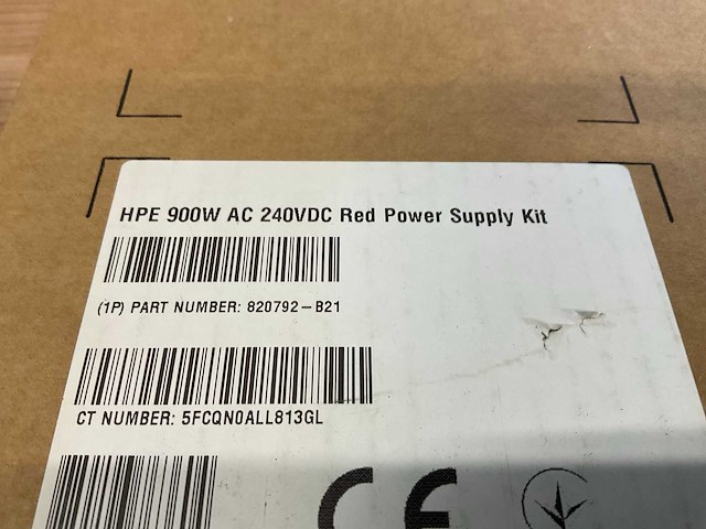 Hp enterprise power supply 900 watt - afbeelding 2 van  3