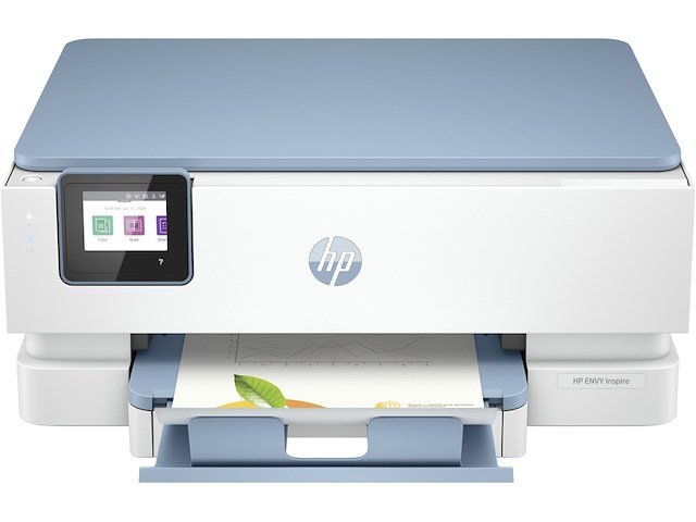 Hp envy inspire 7221e all-in-one printer 2h2n1b wit - afbeelding 2 van  5