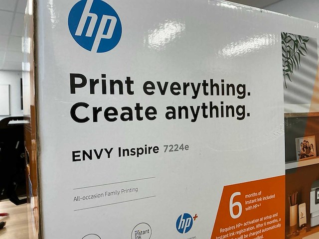 Hp envy inspire 7224e inktjetprinter - afbeelding 1 van  2