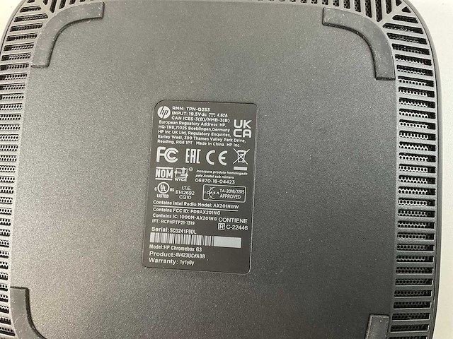 Hp g3, core i7 10th gen, 32 gb ram, 128 gb ssd chromeboxes (6x) - afbeelding 1 van  7