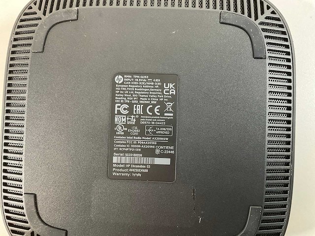 Hp g3, core i7 10th gen, 32 gb ram, 128 gb ssd chromeboxes (6x) - afbeelding 2 van  7