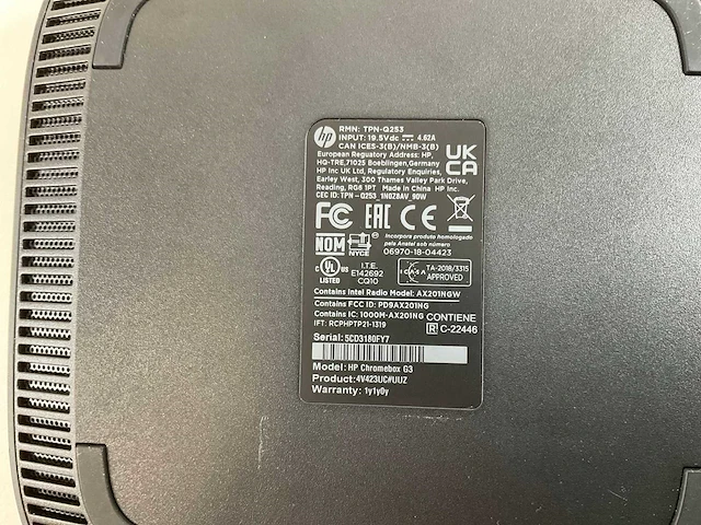 Hp g3, core i7 10th gen, 32 gb ram, 128 gb ssd chromeboxes (6x) - afbeelding 4 van  15