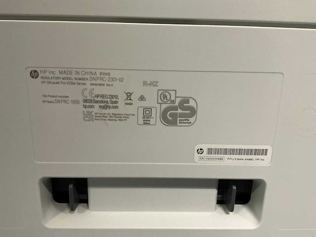 Hp hp officejet pro 9720e printer - afbeelding 5 van  5