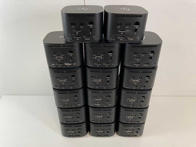 Hp (hsn-ix01) g2 usb-c universal thunderbolt 120w docking stations (17x) - afbeelding 1 van  6