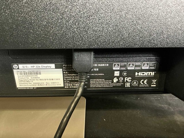 Hp hstnd-9821-a monitor - afbeelding 7 van  7