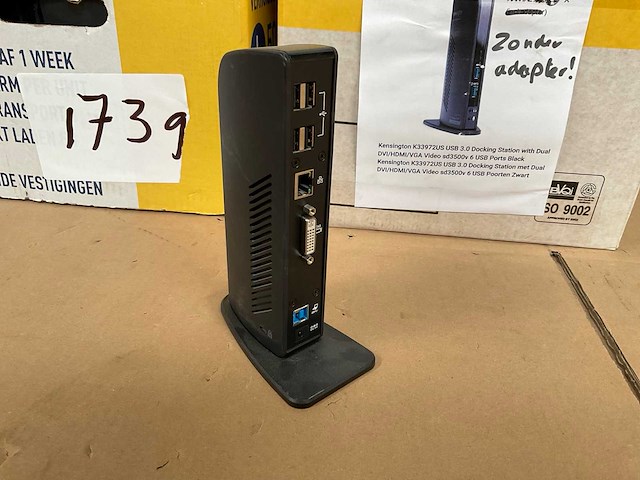 Hp hstnn-ix10 ultraslim dockingstation (110x) - afbeelding 3 van  5