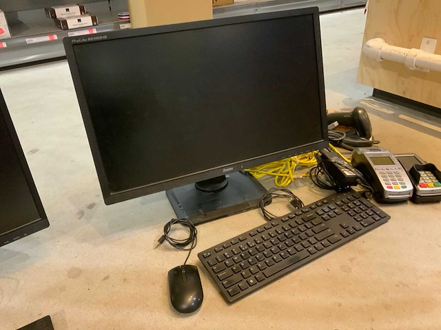 Hp, iiyama, verifone laser jet pro m402dne pinautomaten, printer en monitoren - afbeelding 5 van  8