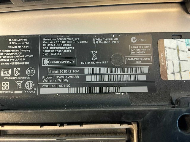 Hp laptop (12x) - afbeelding 15 van  16