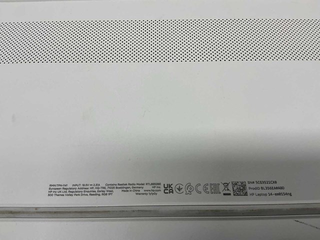 Hp laptop cpu: amd ryzen 57520u ram: 16gb ssd: 512gb - afbeelding 3 van  3