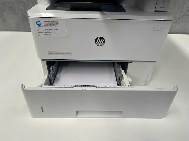 Hp laser jet managed mfp flow e52545 - laserprinter - afbeelding 15 van  22