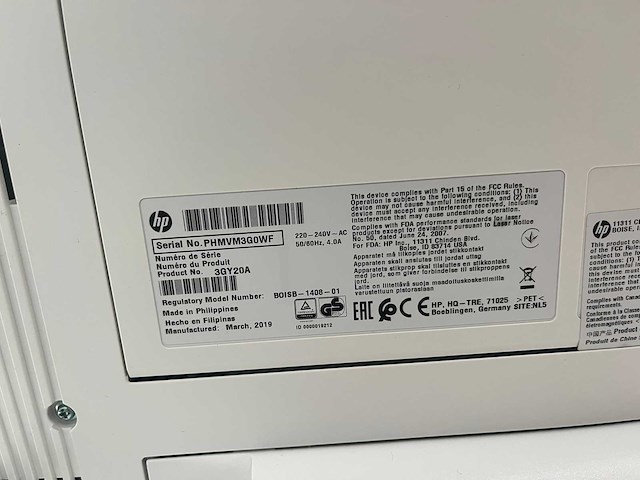 Hp laser jet managed mfp flow e52545 - laserprinter - afbeelding 19 van  22