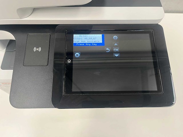 Hp laser jet managed mfp flow e52545 - laserprinter - afbeelding 9 van  22