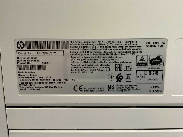 Hp laser jet pro mfp 4102fdw printer - afbeelding 9 van  9