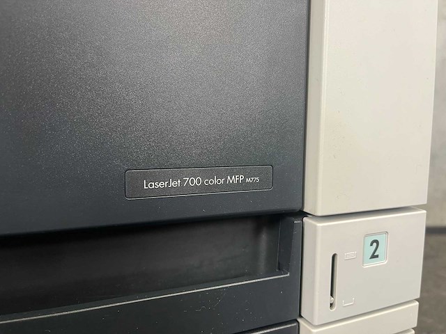 Hp laserjet 700 color mfp m775 - printer/ kopieerapparaat - afbeelding 11 van  17