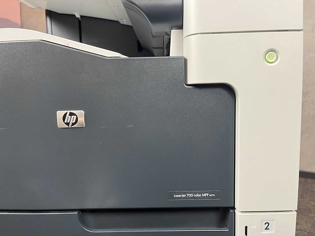 Hp laserjet 700 color mfp m775 - verrijdbare laserprinter - afbeelding 15 van  22