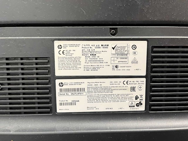 Hp laserjet 700 color mfp m775 - verrijdbare laserprinter - afbeelding 16 van  22