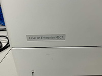 Hp laserjet enterprise m507 laserprinter - afbeelding 2 van  4