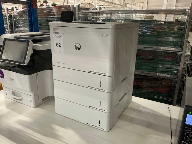 Hp laserjet enterprise m607 laserprinter - afbeelding 1 van  5