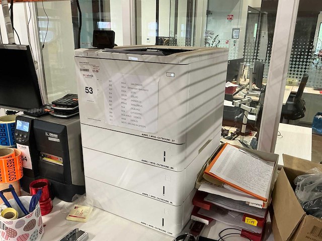 Hp laserjet enterprise m607 laserprinter - afbeelding 1 van  5