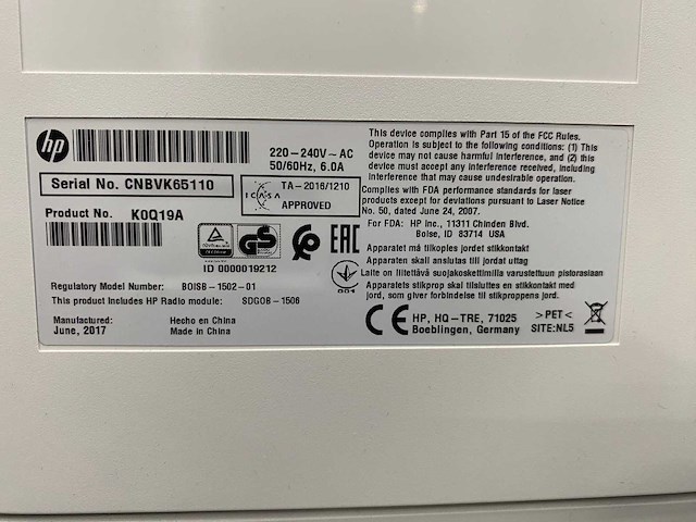 Hp laserjet enterprise m608 - printer - afbeelding 6 van  15