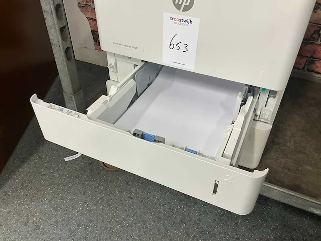 Hp laserjet enterprise m608 printer - afbeelding 5 van  6
