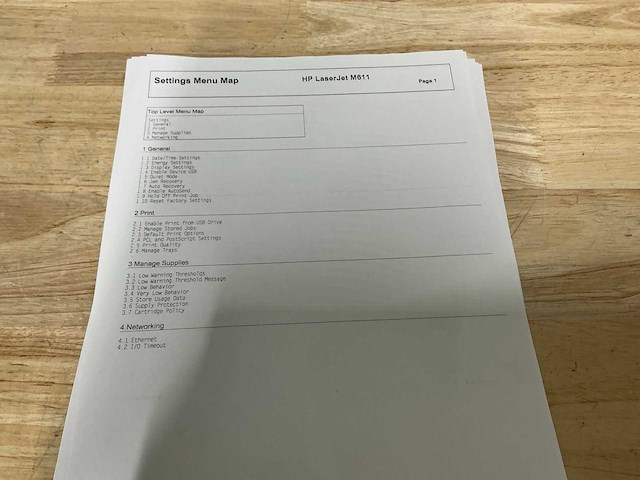 Hp laserjet enterprise m611 overige printer - afbeelding 3 van  14