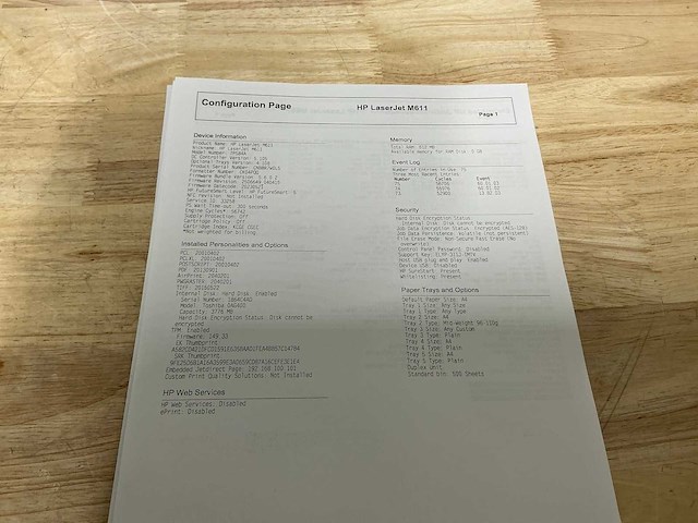 Hp laserjet enterprise m611 overige printer - afbeelding 5 van  14