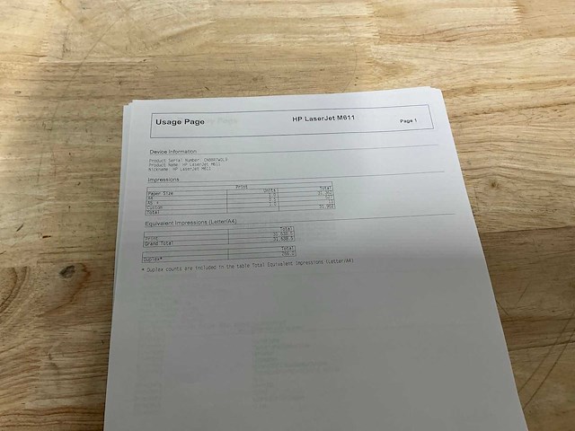 Hp laserjet enterprise m611 printer - afbeelding 5 van  15