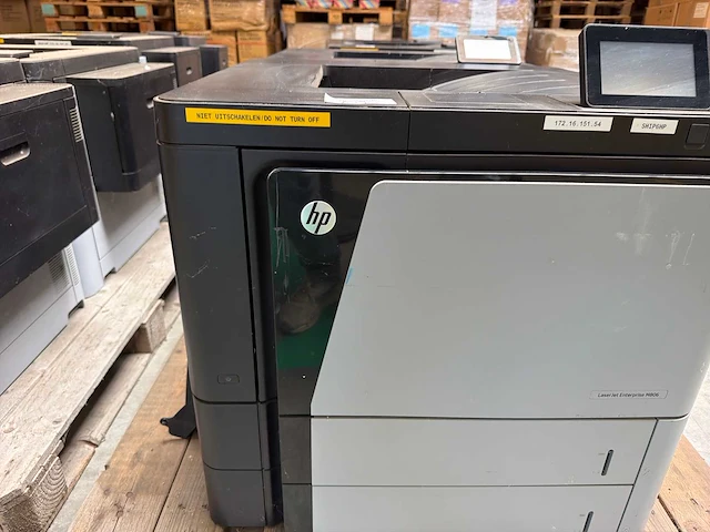 Hp laserjet enterprise m806 a3 laserprinter (8x) - afbeelding 7 van  13