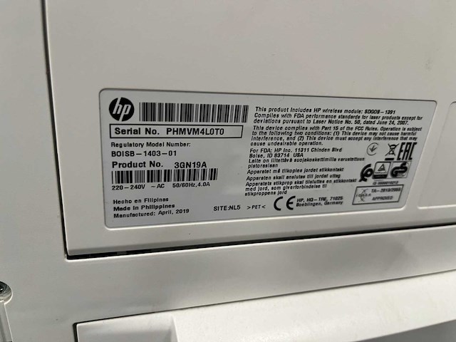 Hp laserjet managed e50045 - laserprinter - afbeelding 5 van  10
