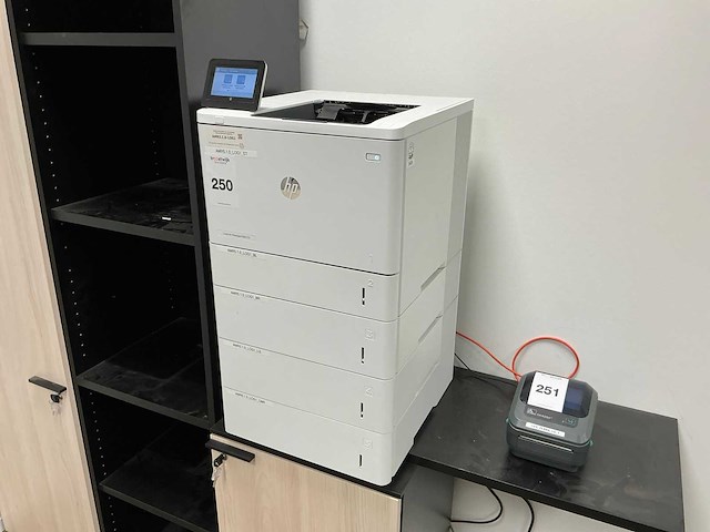 Hp laserjet managed e60155 laserprinter - afbeelding 1 van  6