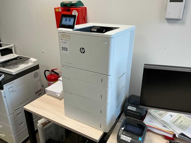Hp laserjet managed e60155 laserprinter - afbeelding 1 van  5