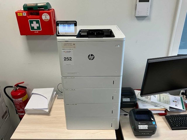 Hp laserjet managed e60155 laserprinter - afbeelding 2 van  5