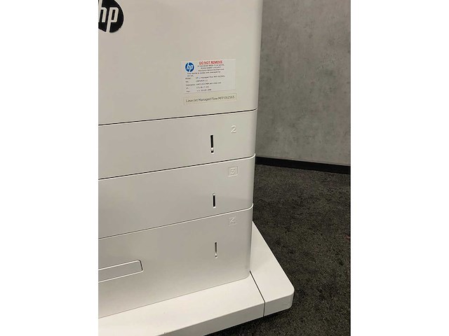 Hp laserjet managed flow mfp e62565 - multifunctionele printer - verrijdbaar - afbeelding 2 van  20