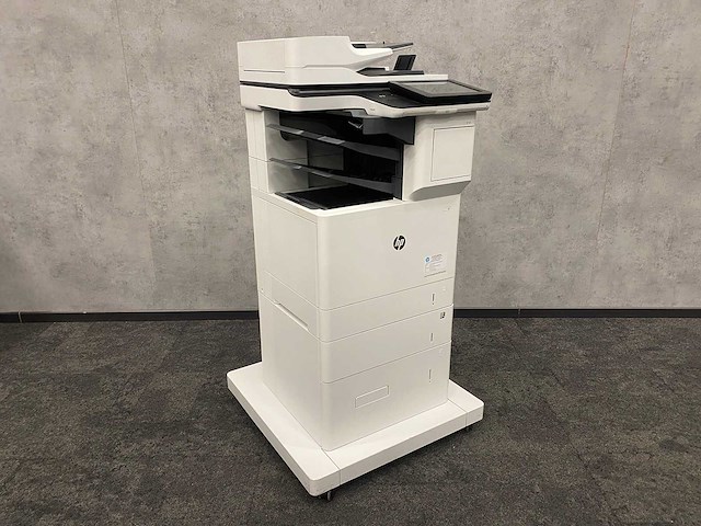Hp laserjet managed flow mfp e62565 - multifunctionele printer - verrijdbaar - afbeelding 1 van  20