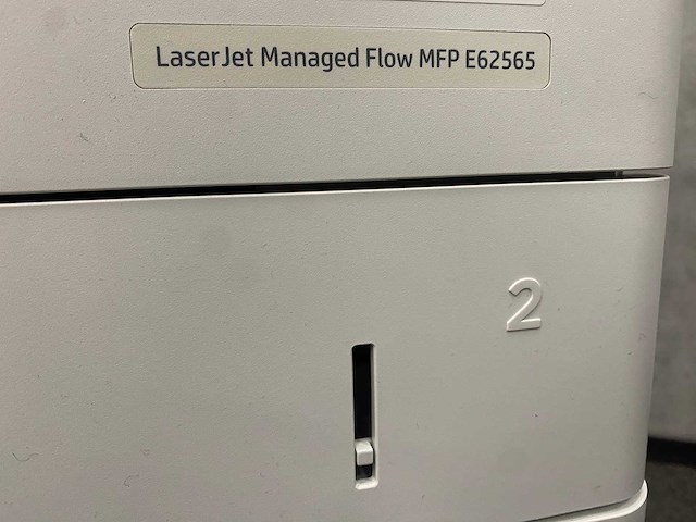 Hp laserjet managed flow mfp e62565 - multifunctionele printer - verrijdbaar - afbeelding 15 van  20