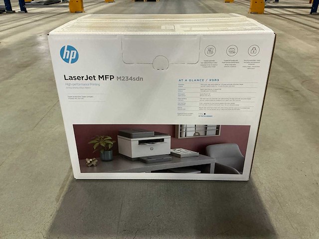 Hp laserjet mfp m234sdn printer - afbeelding 1 van  2
