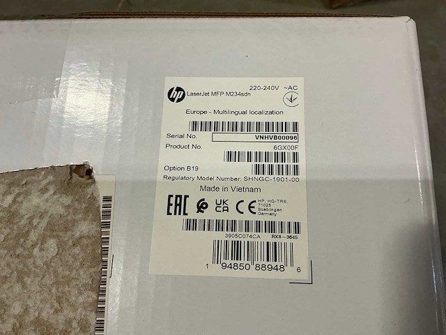 Hp laserjet mfp m234sdn printer - afbeelding 2 van  2