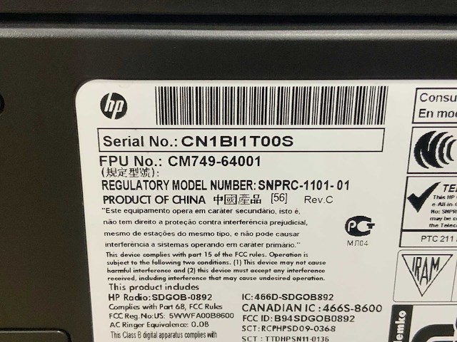 Hp laserjet pro - mfp m28a / officejet - pro 8600 printer (2x) - afbeelding 9 van  16