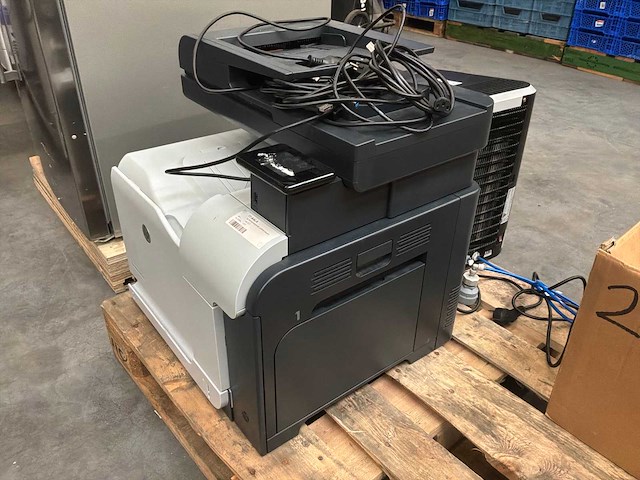 Hp laserjet pro 500 color mpf ms70dn printer / fax - afbeelding 10 van  11