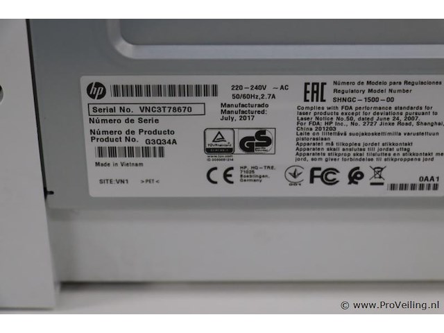 Hp laserjet pro laserprinter m102a g3q34a - afbeelding 5 van  5