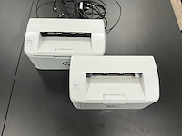 Hp laserjet pro m15a laserprinter (2x) - afbeelding 2 van  3