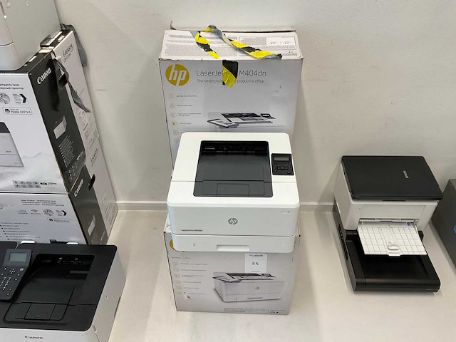 Hp laserjet pro m404dn laserprinter (3x) - afbeelding 3 van  4